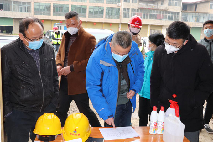 督導組檢查相關(guān)防疫記錄